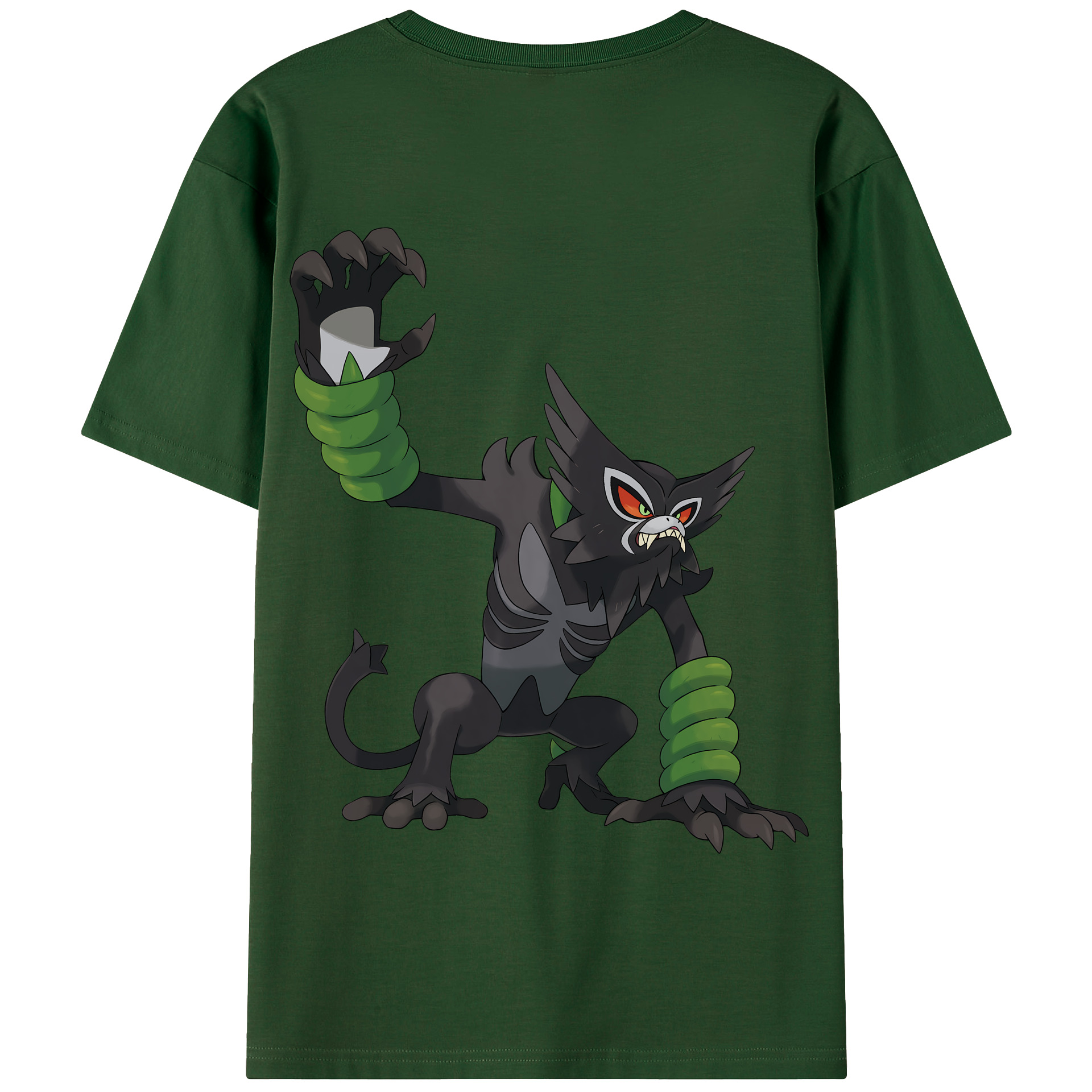 （画像用） ポケットモンスター Pokémon 綿100％半袖Tシャツ（背面プリント）